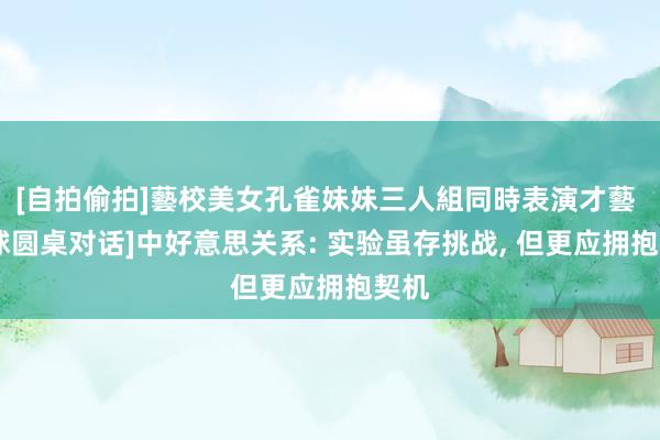 [自拍偷拍]藝校美女孔雀妹妹三人組同時表演才藝 [环球圆桌对