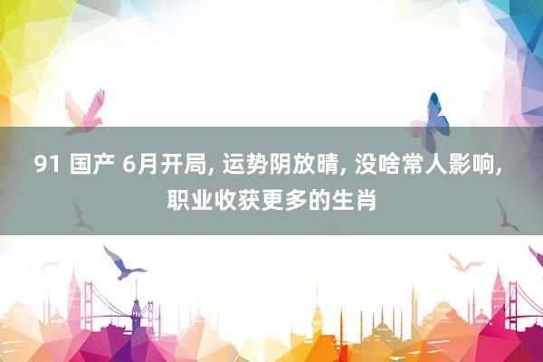 91 国产 6月开局, 运势阴放晴, 没啥常人影响, 职业收